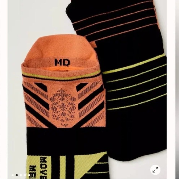 NWT Free People FP Movement x Comrad Ankle Tab Socks Brand Size medium 8-10.5 - Picture 3 of 8